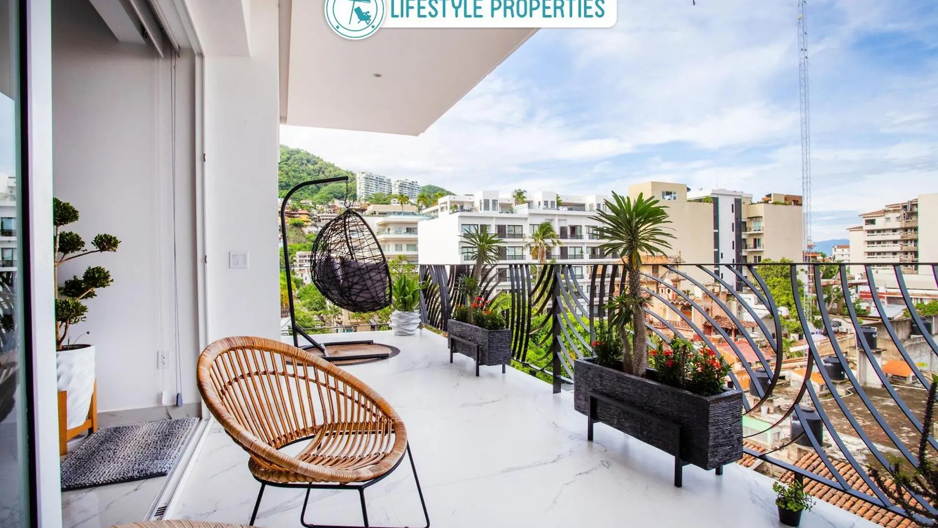 巴亞爾塔港Lounge On Big Balcony, Pool And Gym别墅