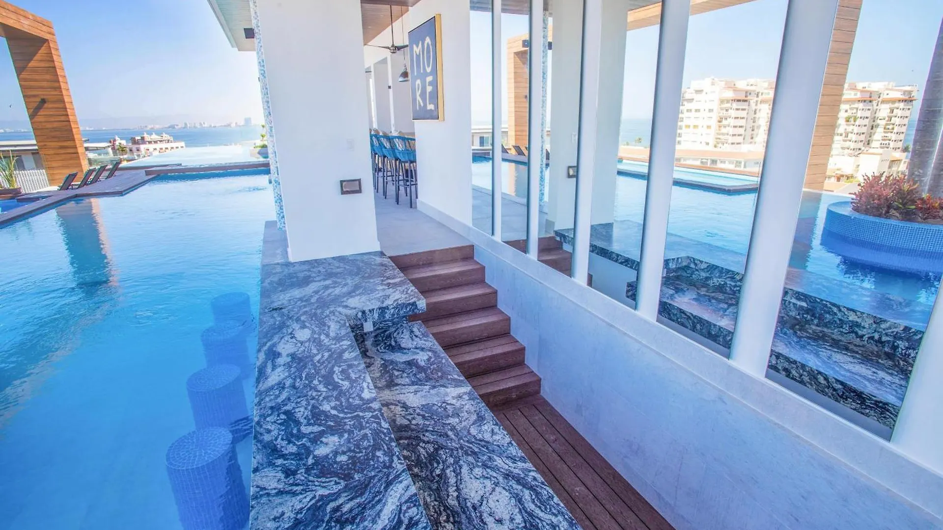度假居 巴亞爾塔港Lounge On Big Balcony, Pool And Gym别墅